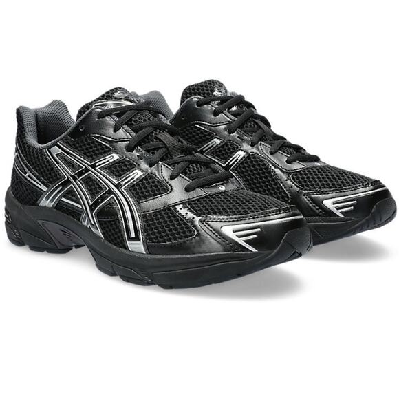 Asics Men\'s Black Pure Silver GEL-1130 Sports Shoes Size M 9 / W 10.5 main image 5